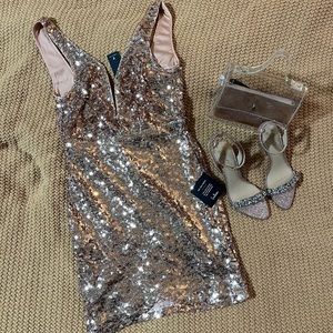 Rosegold party set